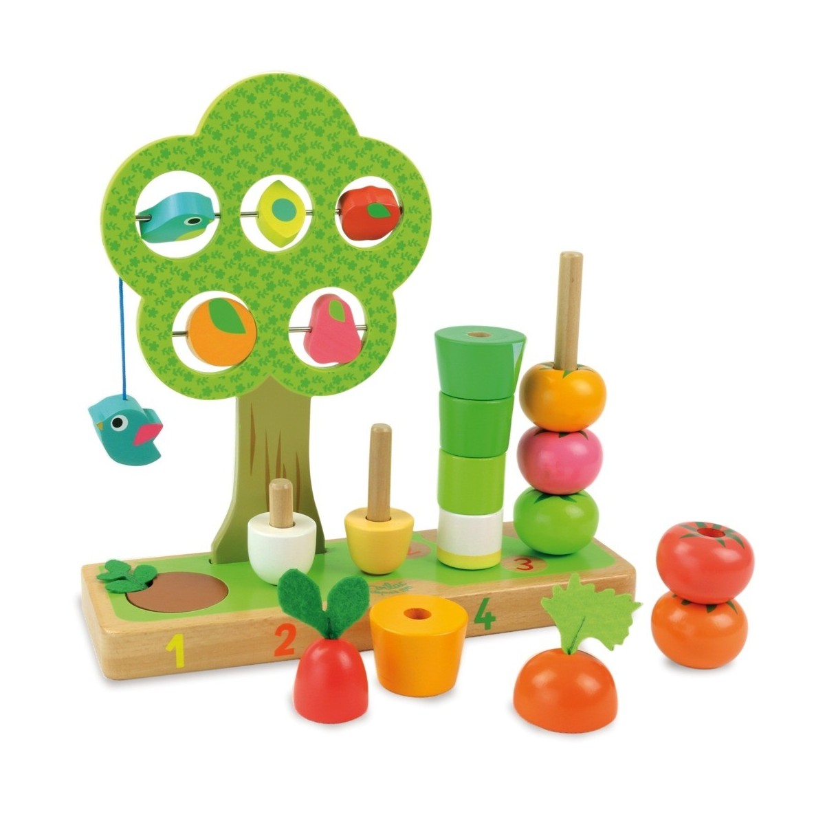 Uczę się liczyć warzywa gra edukacyjna, Vilac