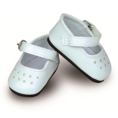 Buciki białe dla lalek 34cm zabawka dla dzieci, Petitcollin Buciki białe dla lalek 34cm zabawka dla dzieci, Petitcollin