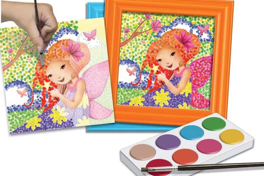 Zestaw dla dzieci Puentylizm Crea Lign' Wróżka