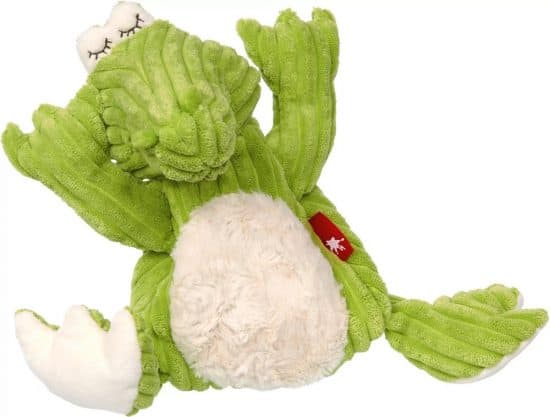 Pluszowy termofor z pestek wiśni dla niemowląt, w kształcie krokodyla