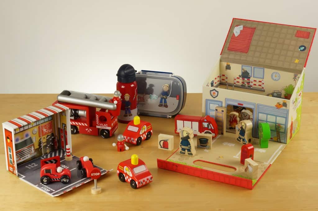 zabawki dla chłopaka -strażak